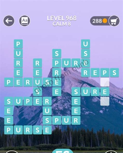 wordscape 968